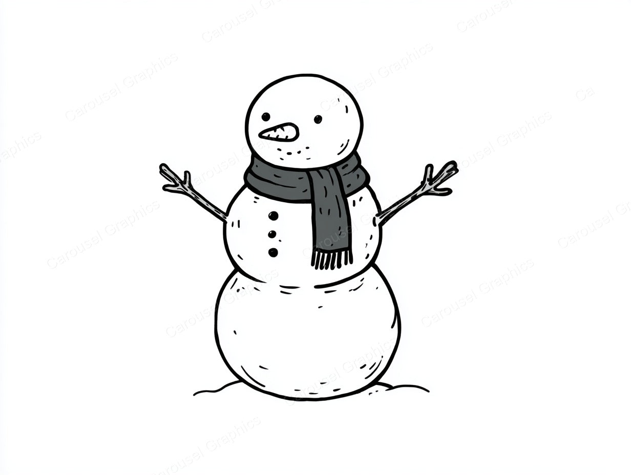 Snowmen Vector Graphic preview