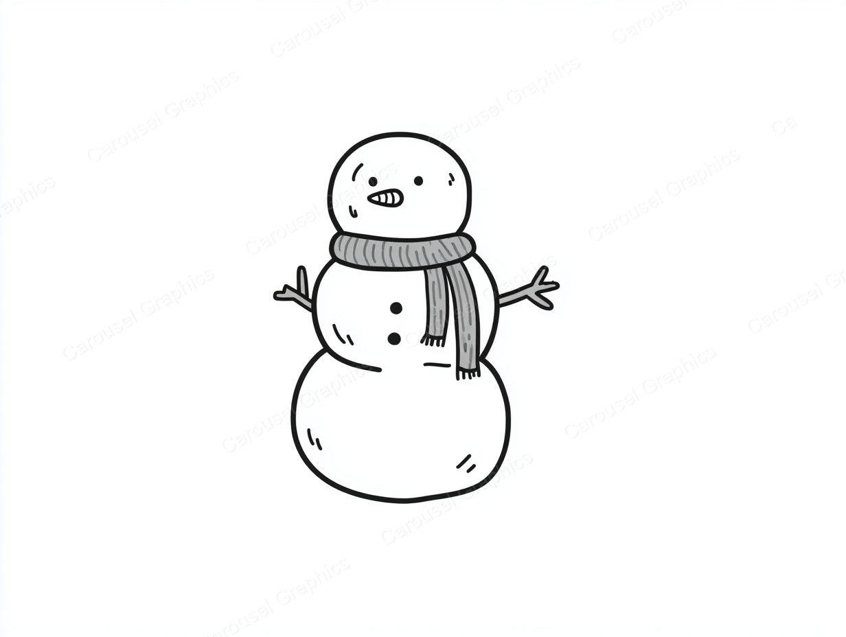 Snowmen Vector Graphic preview