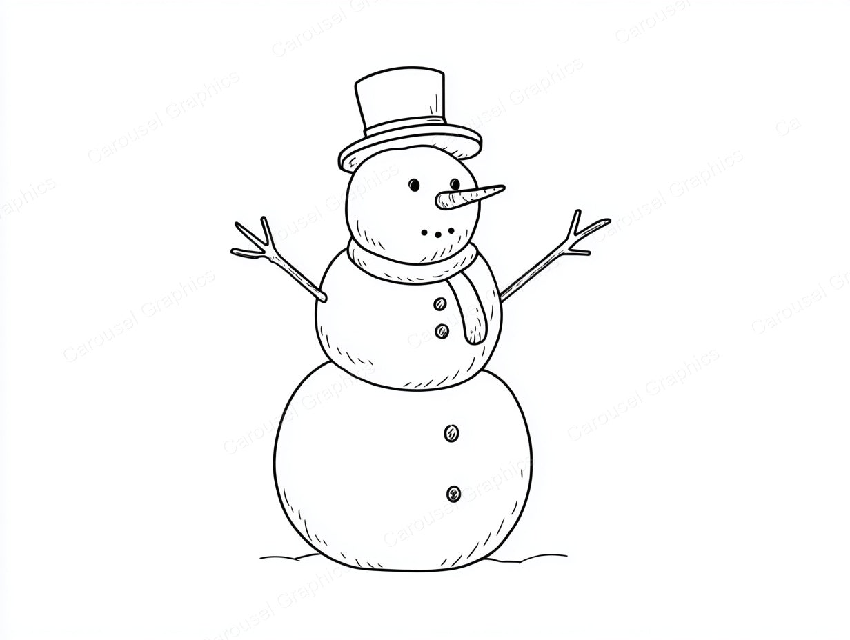 Snowmen Vector Graphic preview