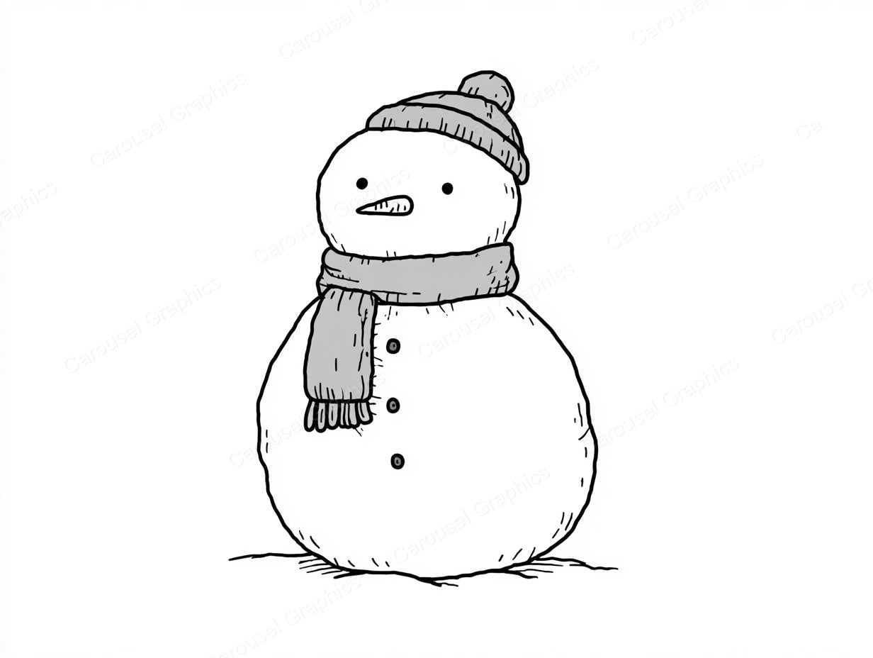 Snowmen Vector Graphic preview