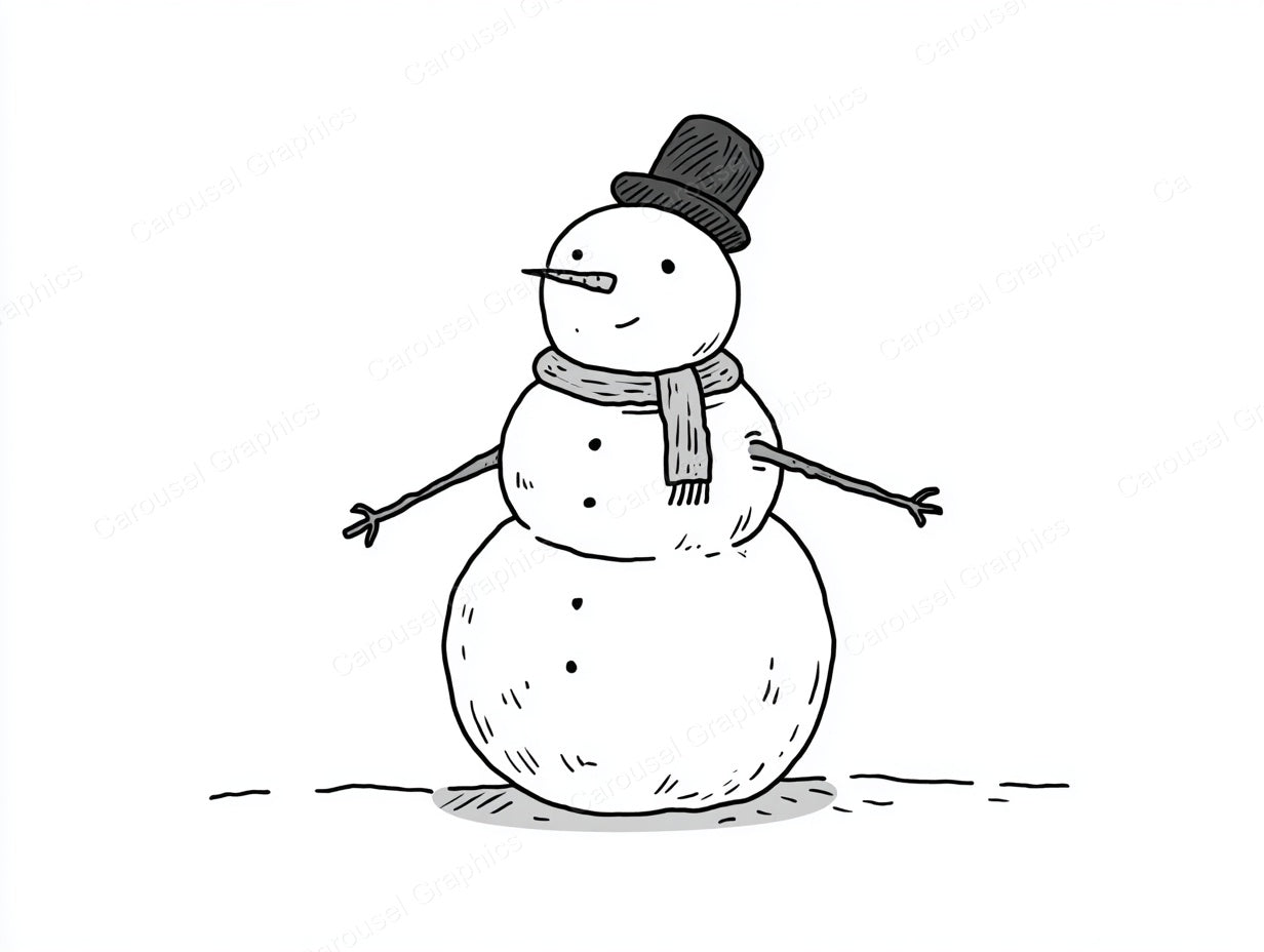 Snowmen Vector Graphic preview