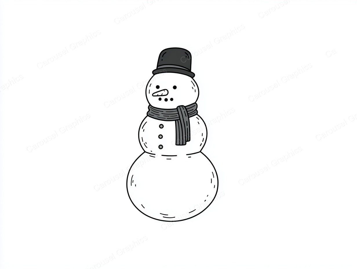 Snowmen Vector Graphic preview