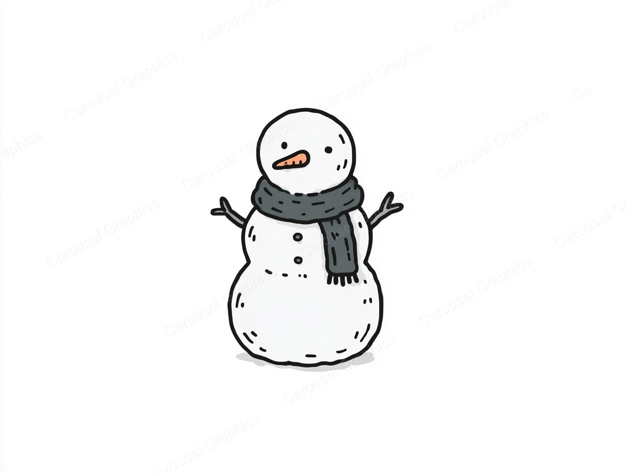 Snowmen Vector Graphic preview