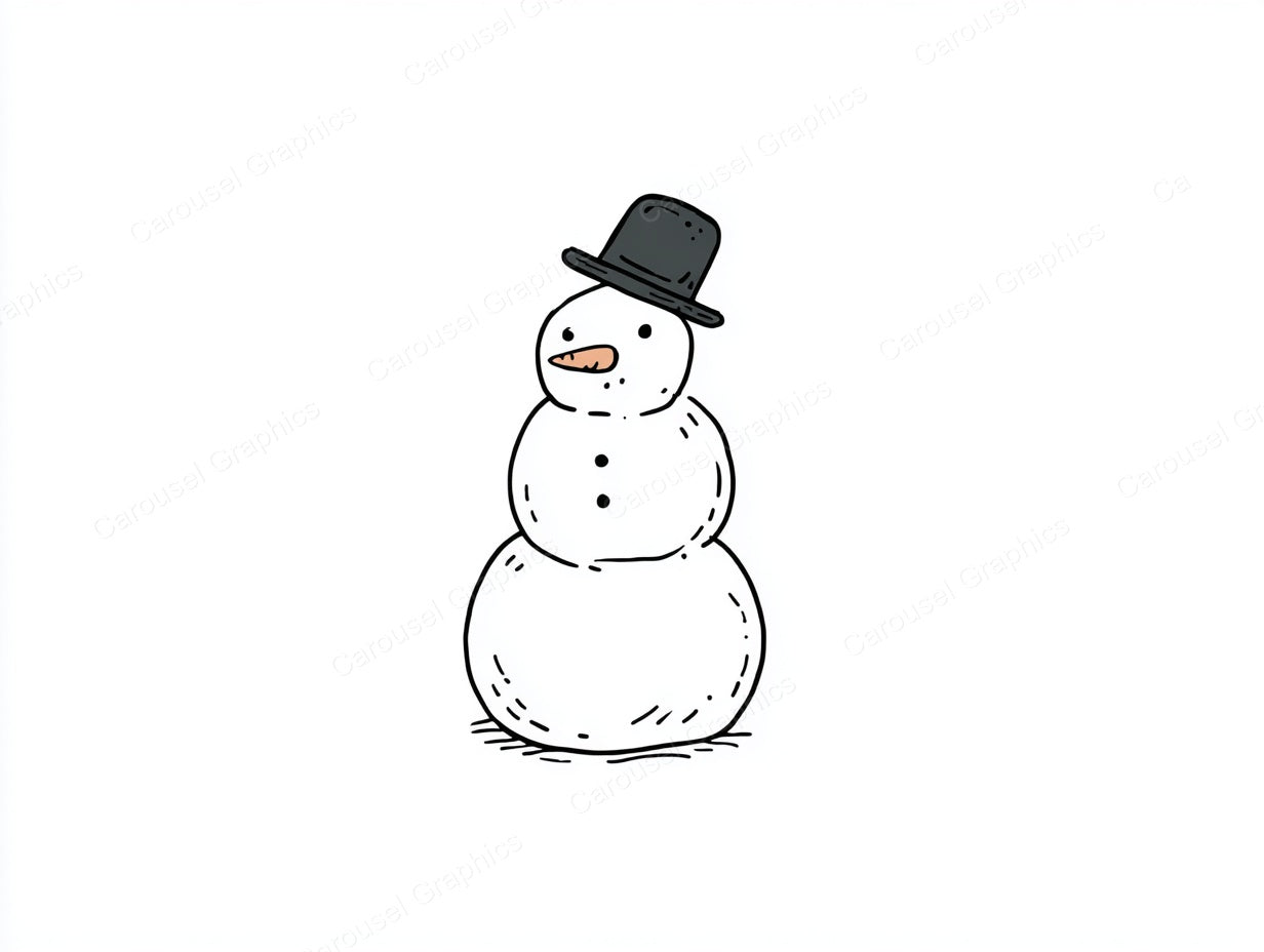 Snowmen Vector Graphic preview