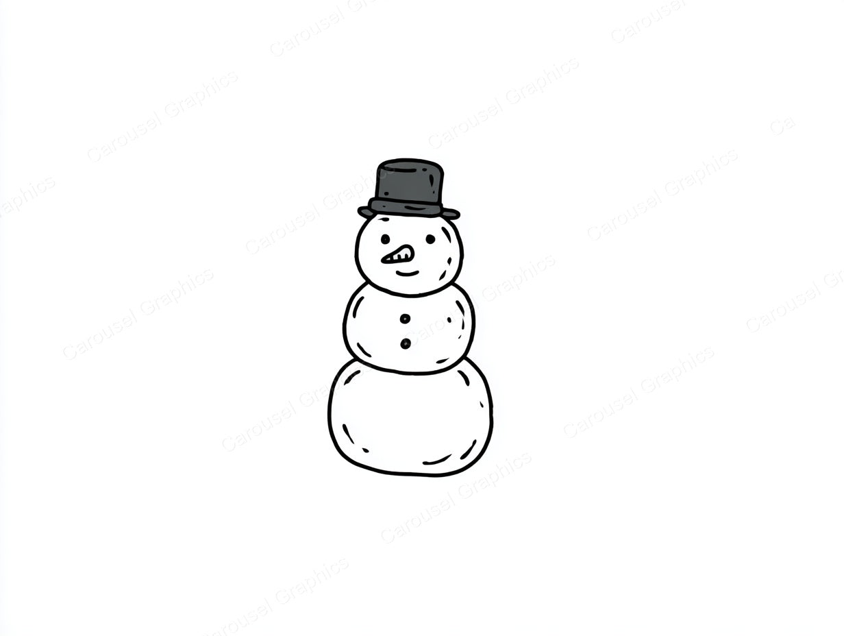 Snowmen Vector Graphic preview
