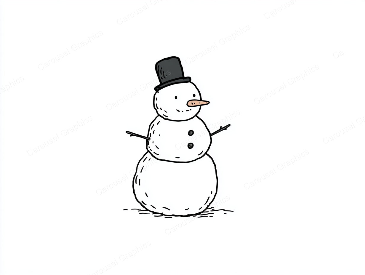 Snowmen Vector Graphic preview
