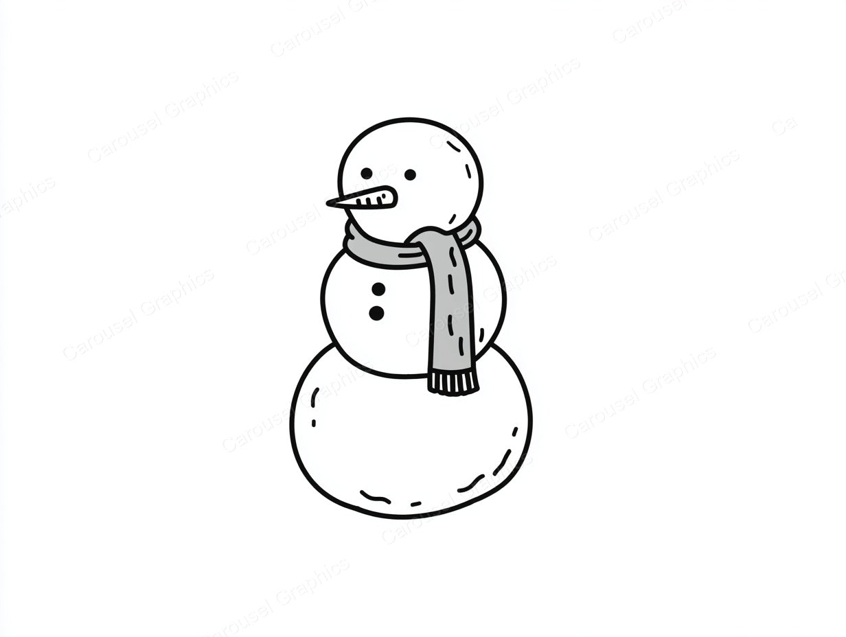 Snowmen Vector Graphic preview