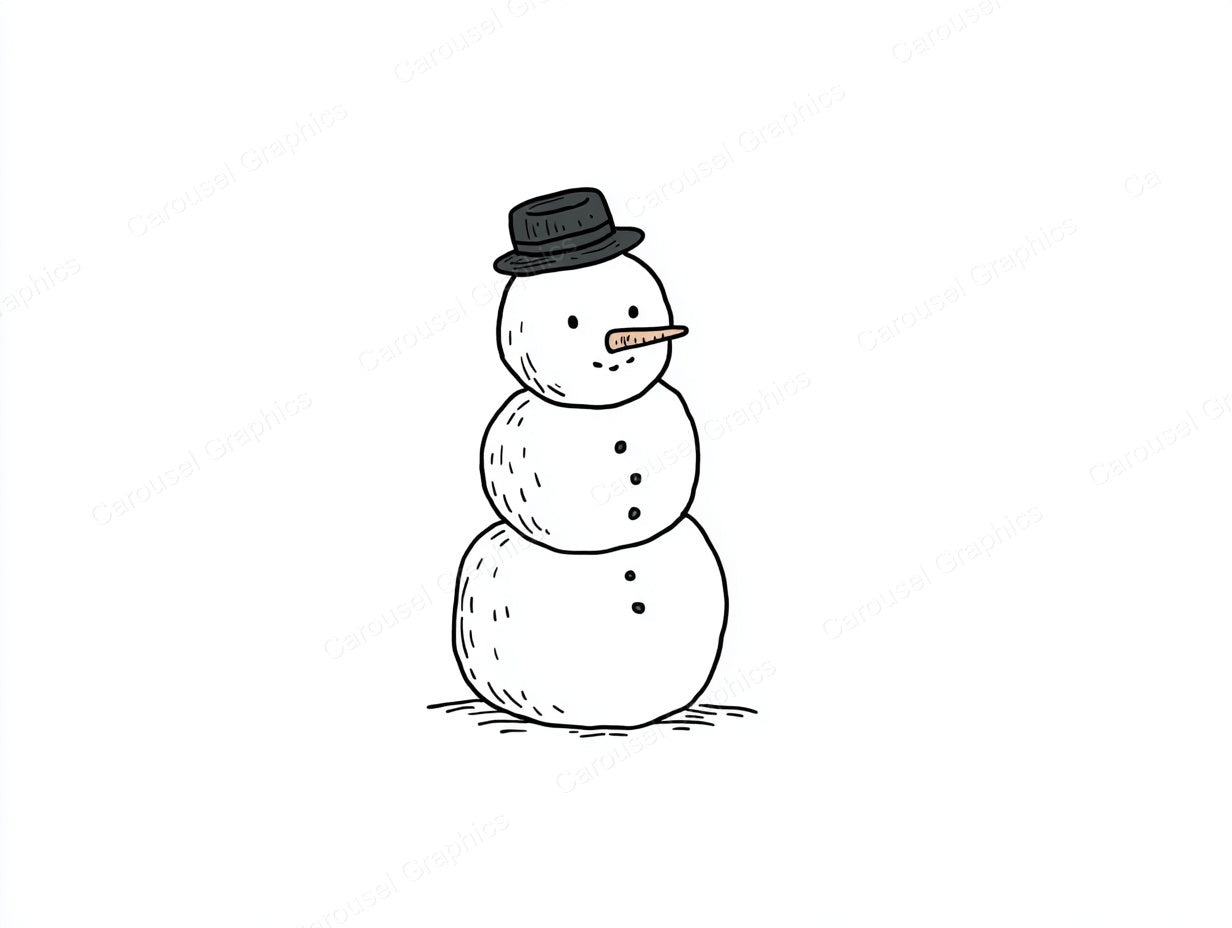 Snowmen Vector Graphic preview
