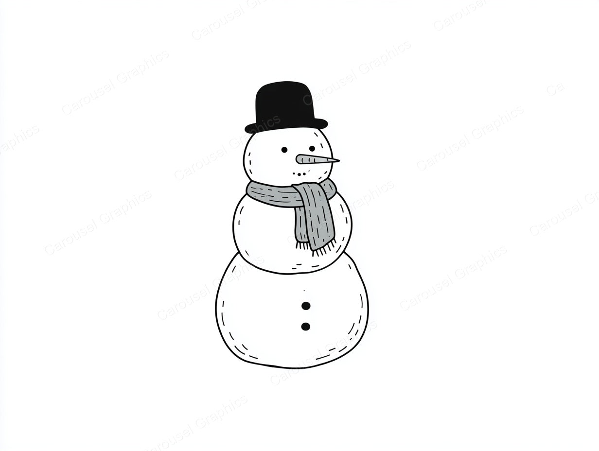 Snowmen Vector Graphic preview