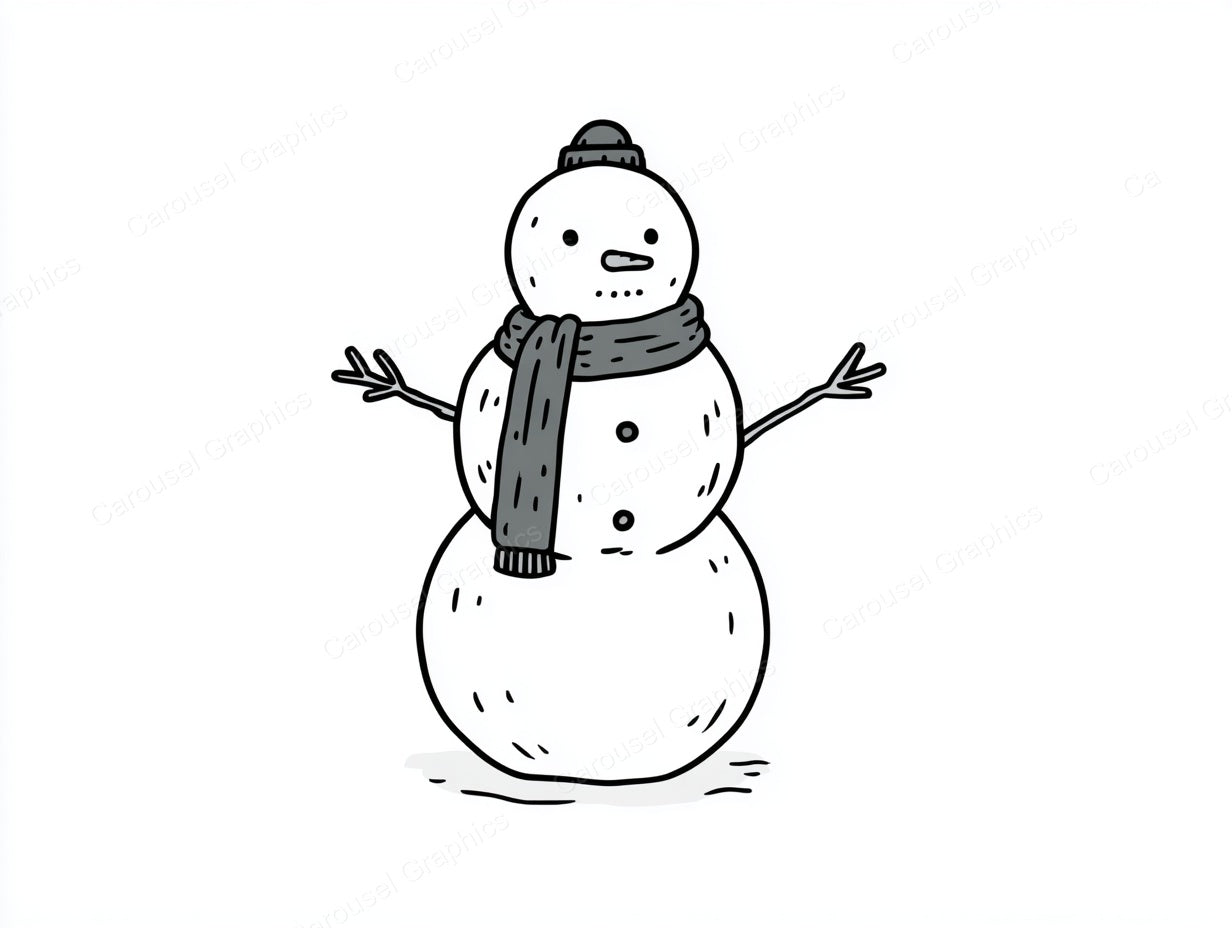 Snowmen Vector Graphic preview