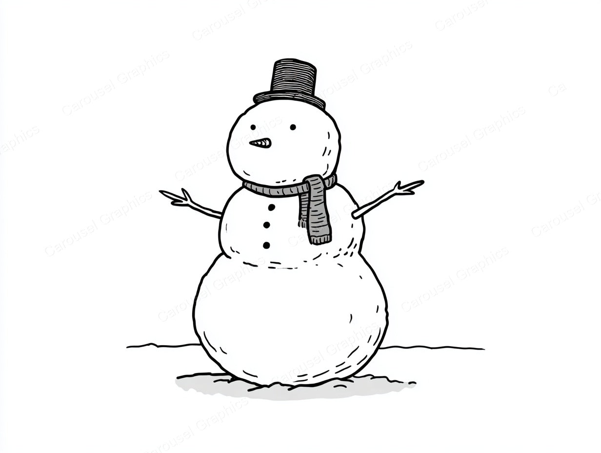 Snowmen Vector Graphic preview
