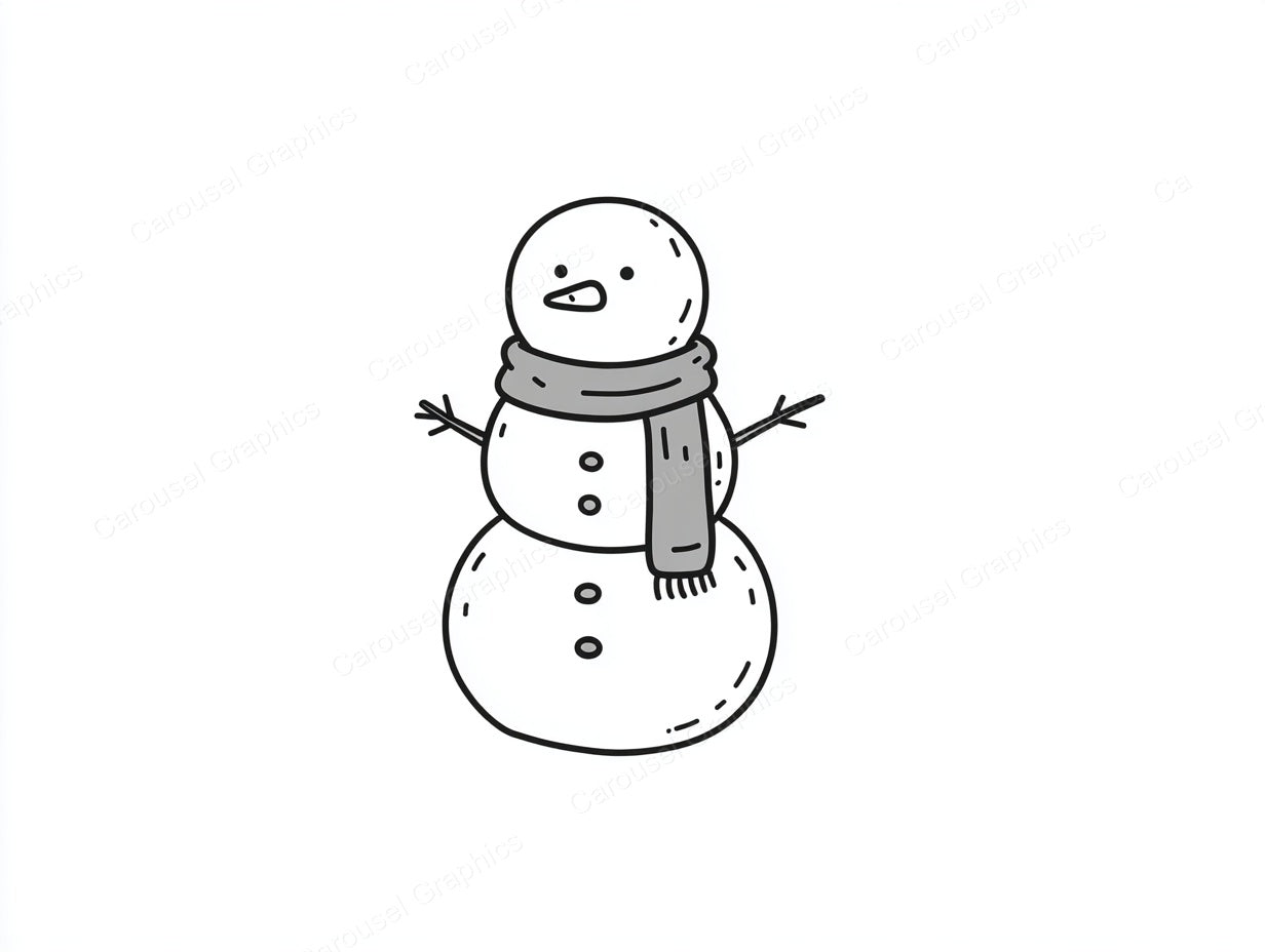 Snowmen Vector Graphic preview
