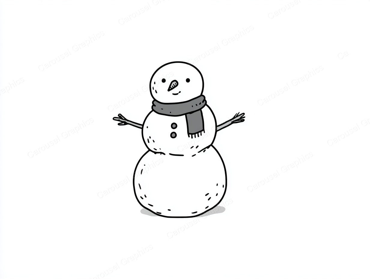 Snowmen Vector Graphic preview