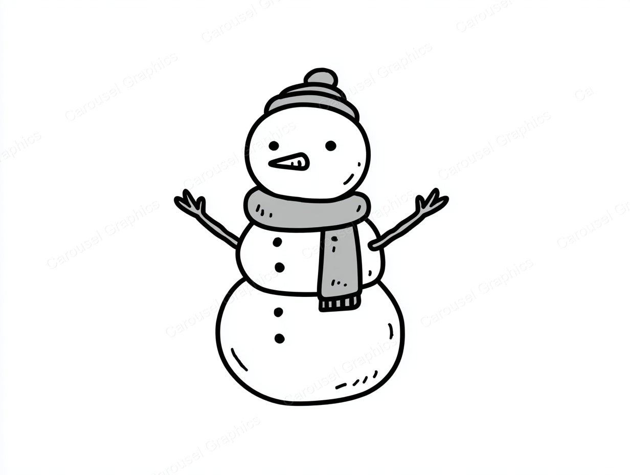 Snowmen Vector Graphic preview