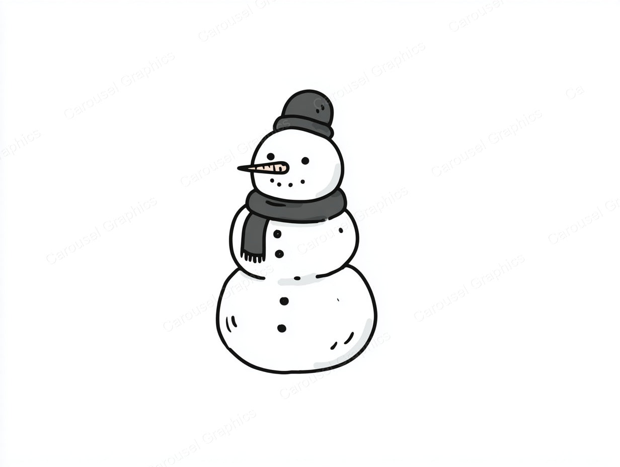 Snowmen Vector Graphic preview