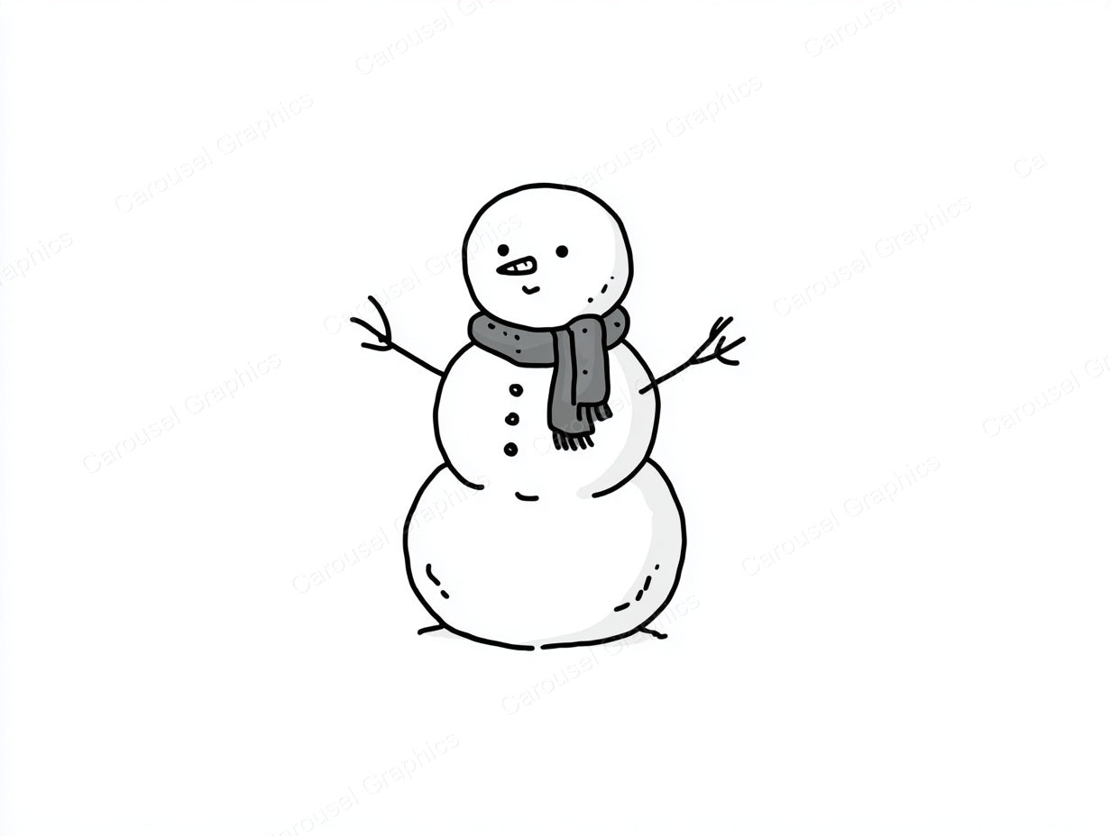 Snowmen Vector Graphic preview