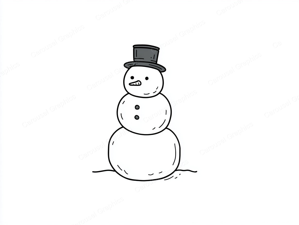 Snowmen Vector Graphic preview