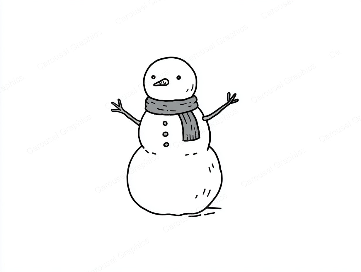 Snowmen Vector Graphic preview