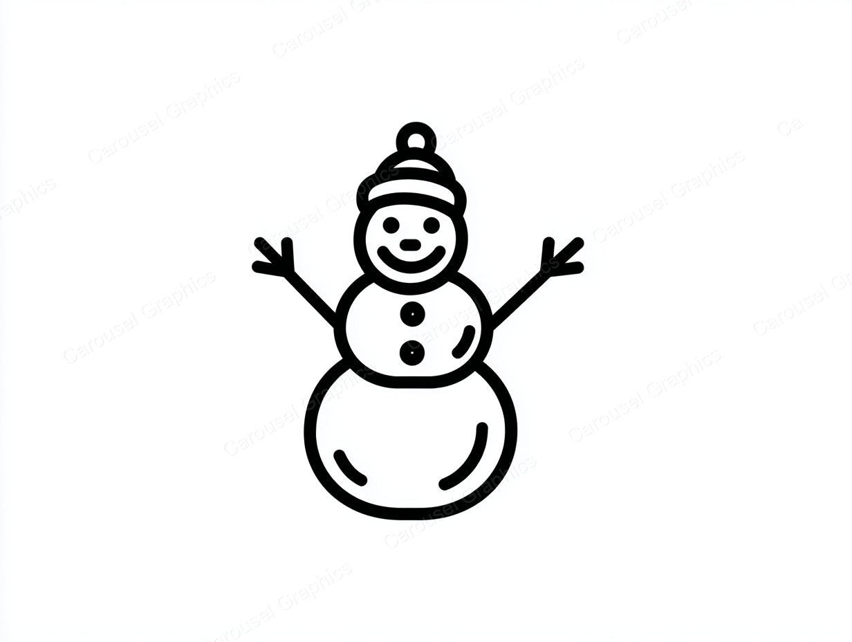 Snowmen Vector Graphic preview