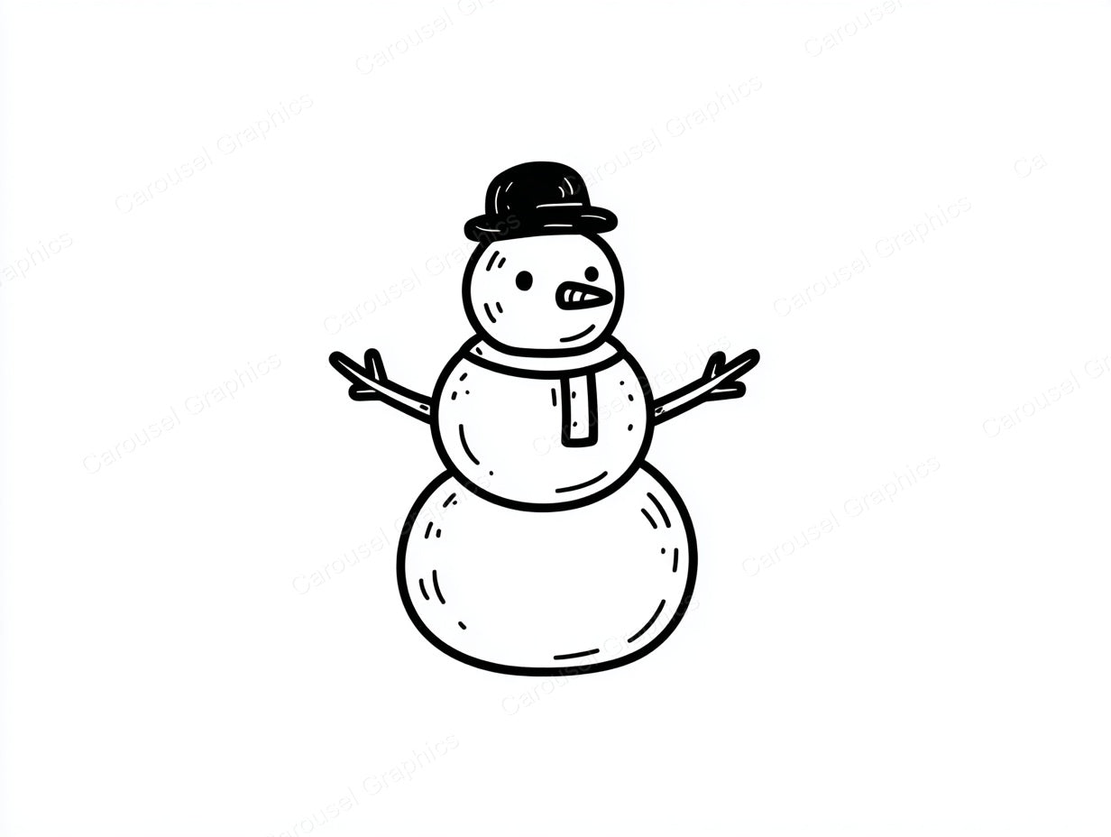 Snowmen Vector Graphic preview