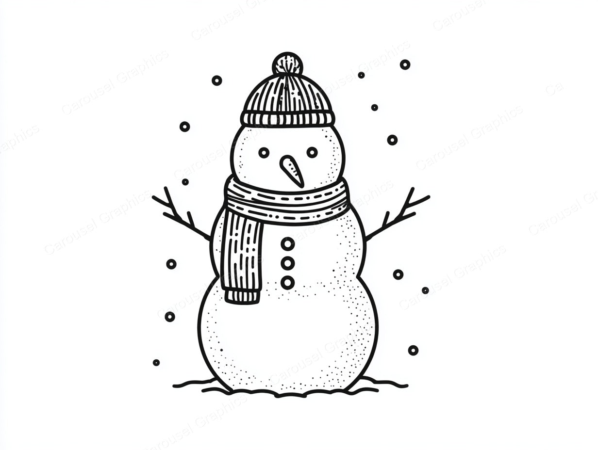 Snowmen Vector Graphic preview