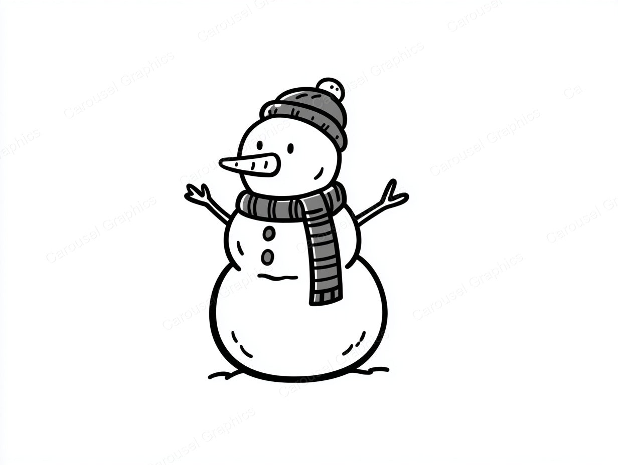 Snowmen Vector Graphic preview
