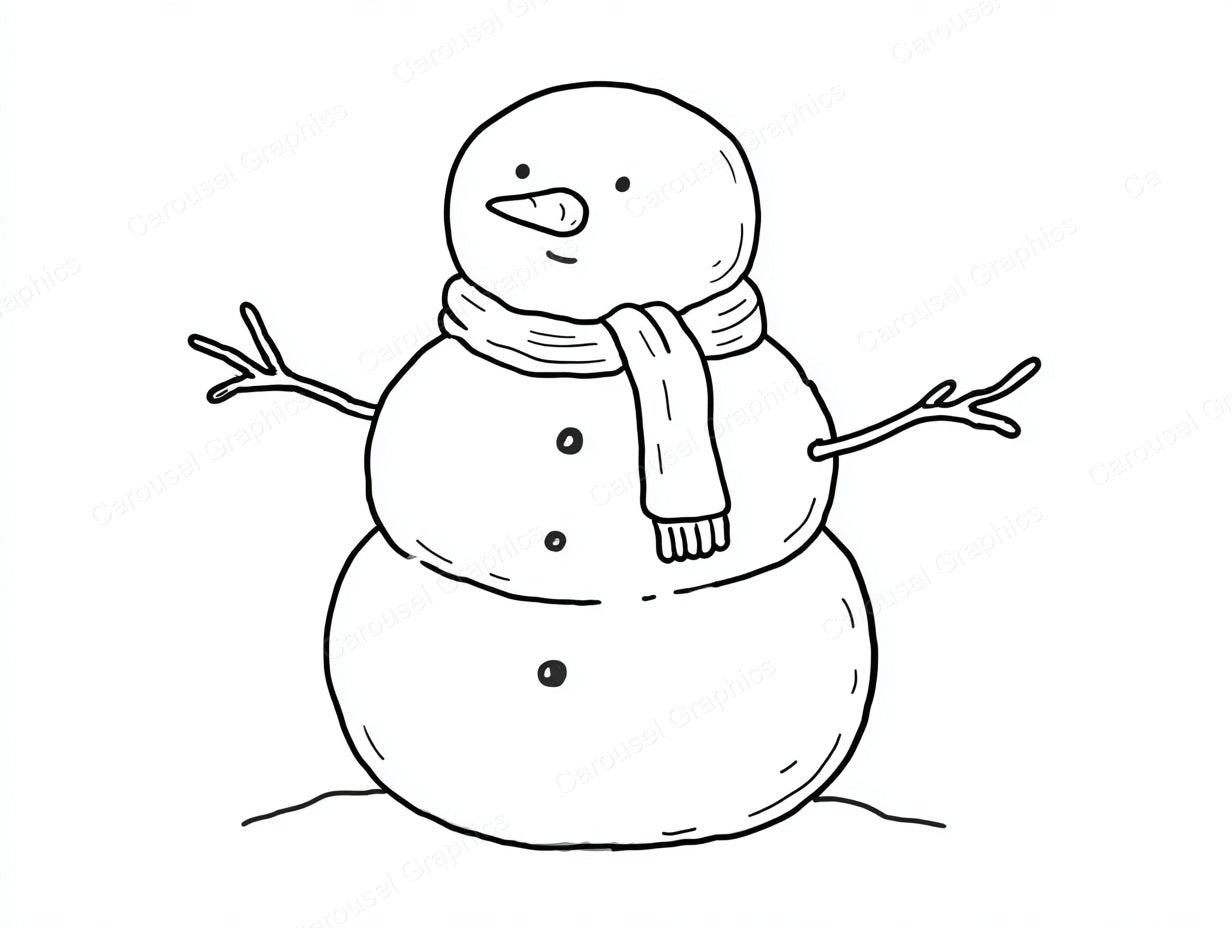 Snowmen Vector Graphic preview