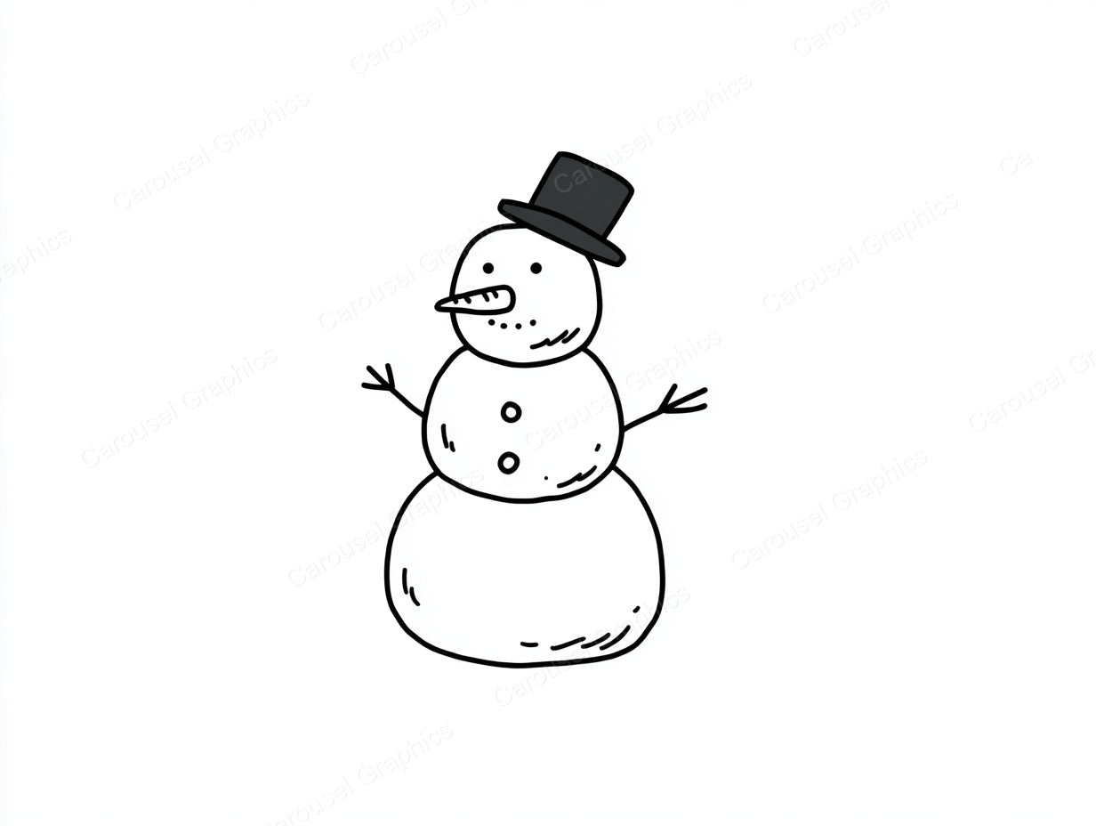 Snowmen Vector Graphic preview