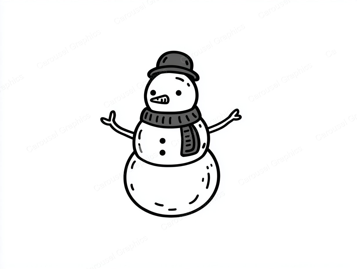 Snowmen Vector Graphic preview