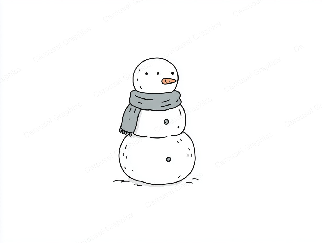 Snowmen Vector Graphic preview