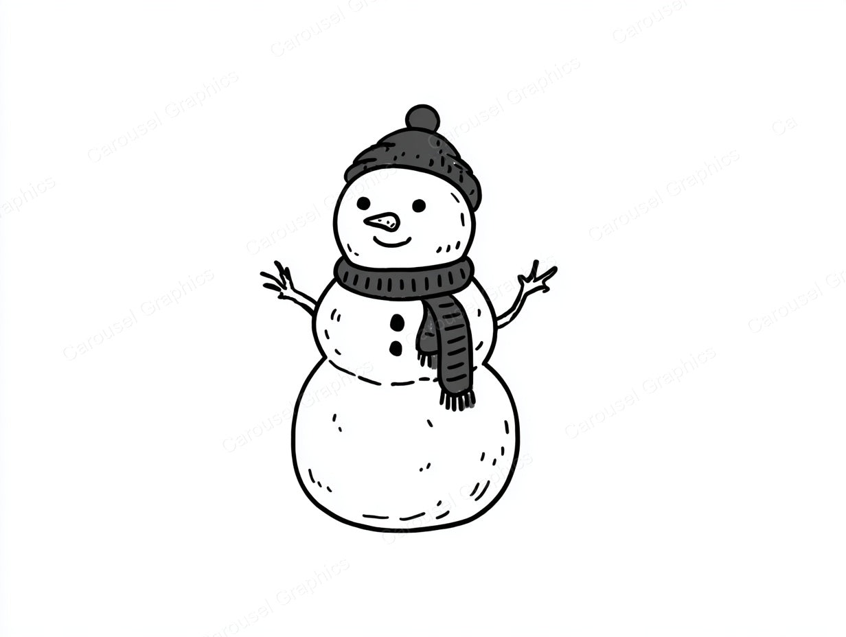 Snowmen Vector Graphic preview