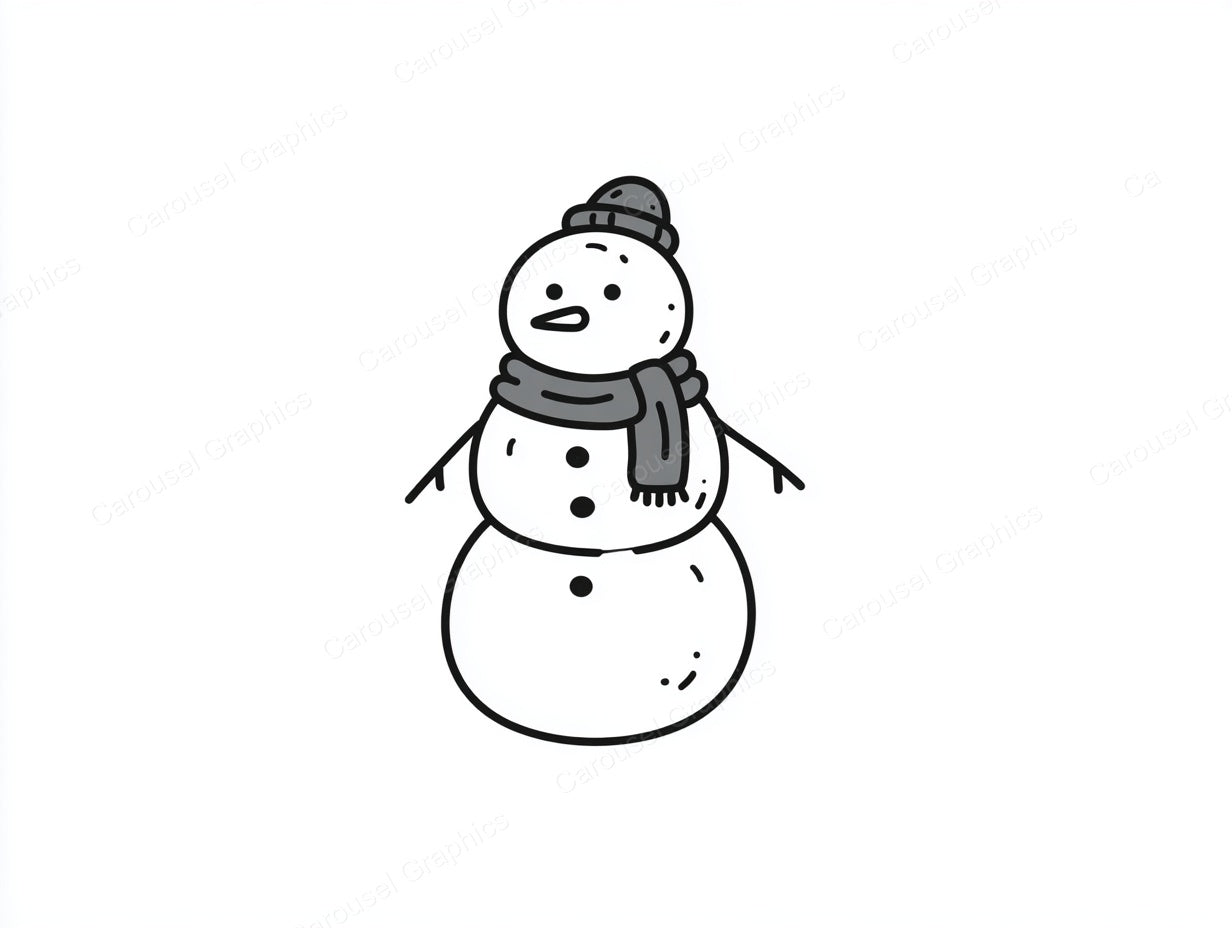 Snowmen Vector Graphic preview