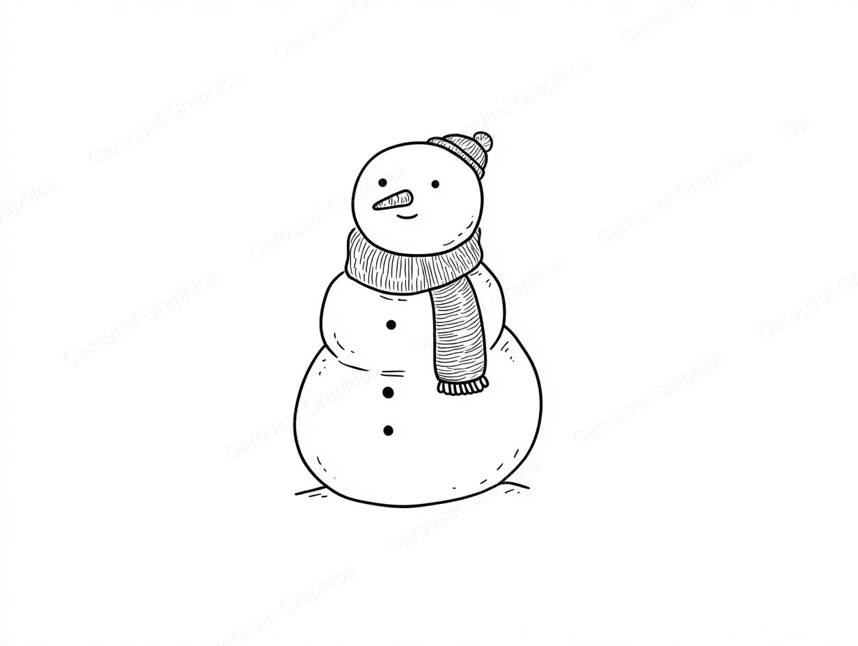 Snowmen Vector Graphic preview