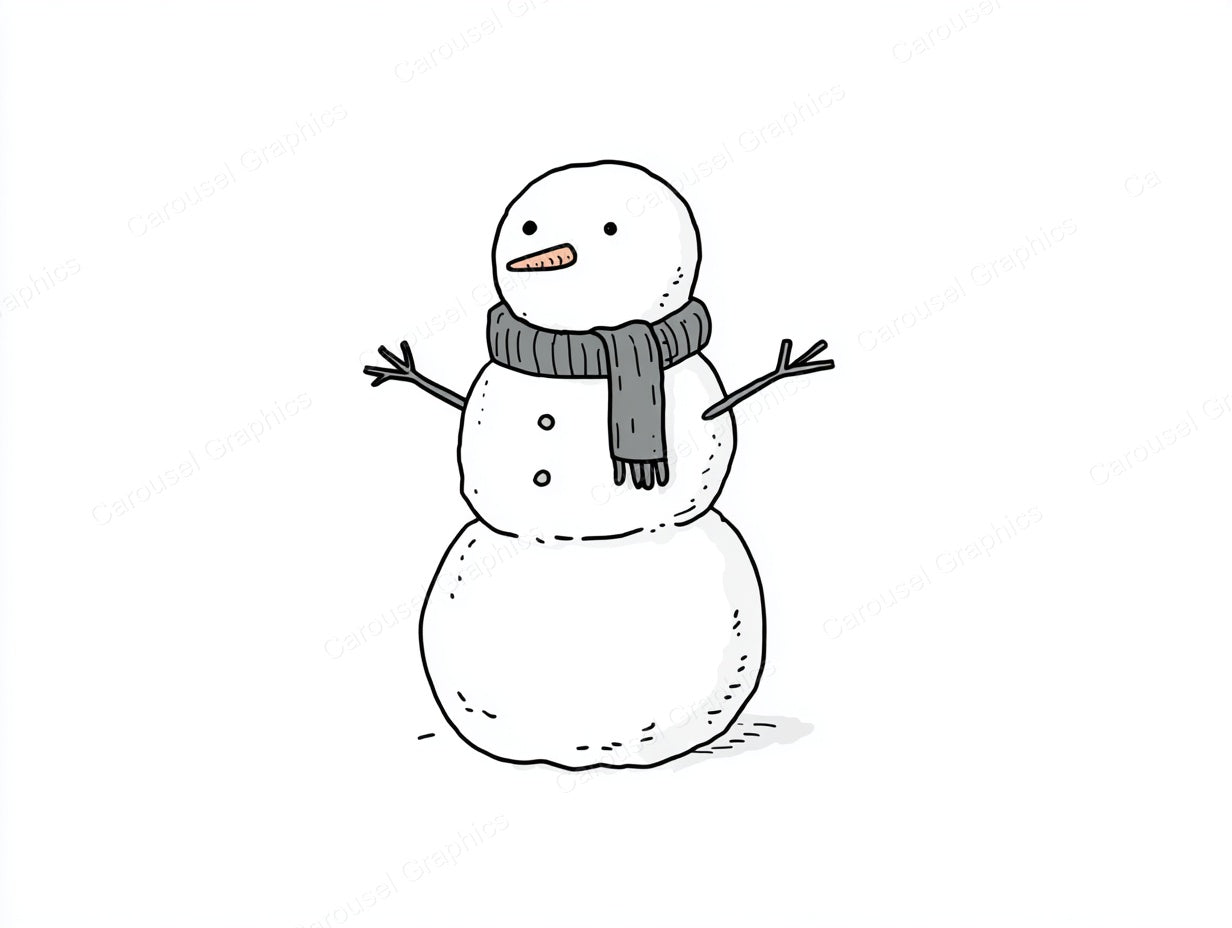 Snowmen Vector Graphic preview