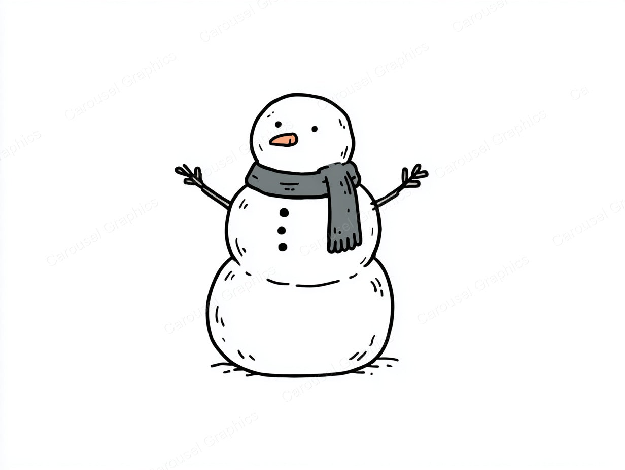 Snowmen Vector Graphic preview