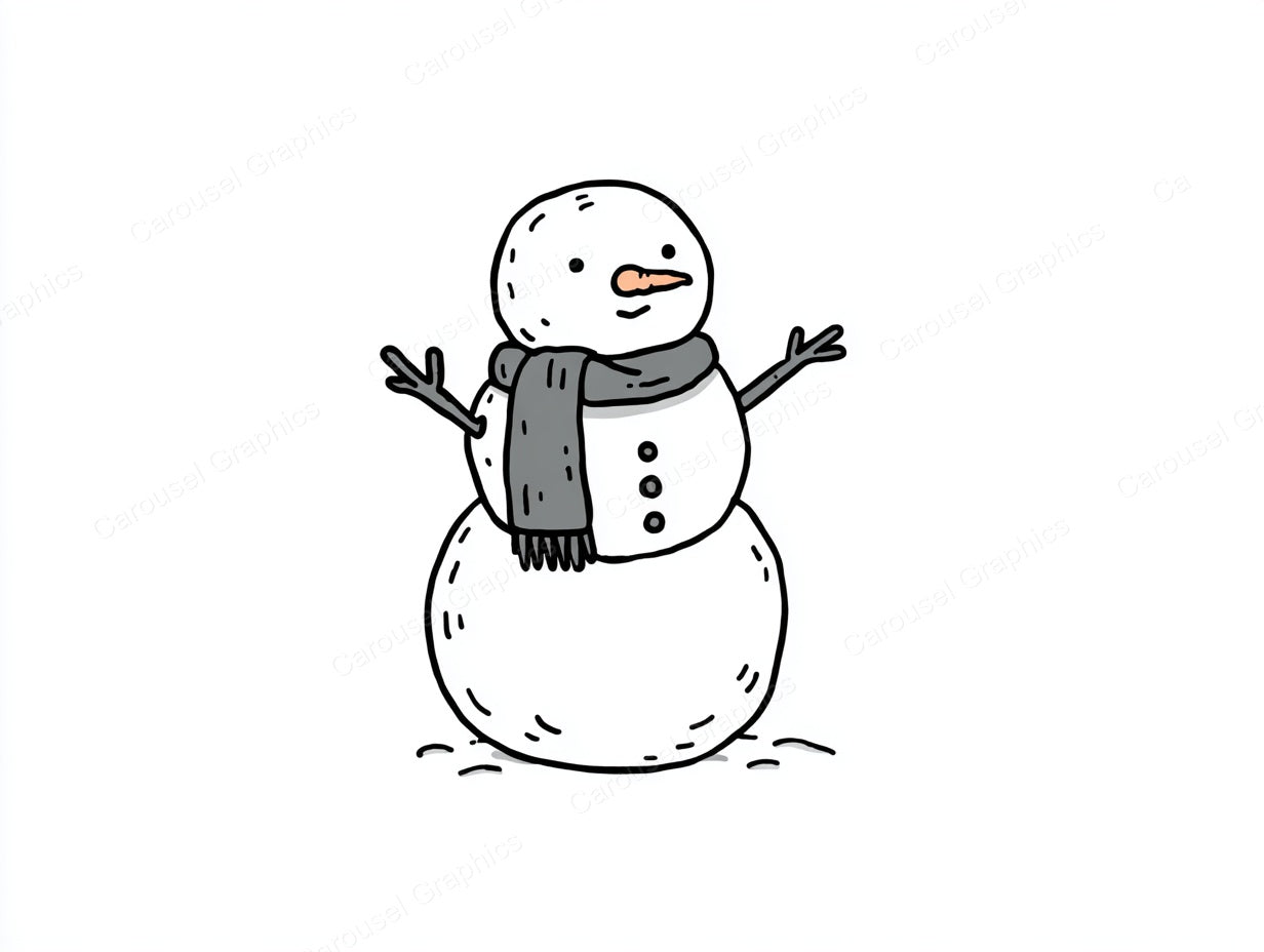 Snowmen Vector Graphic preview