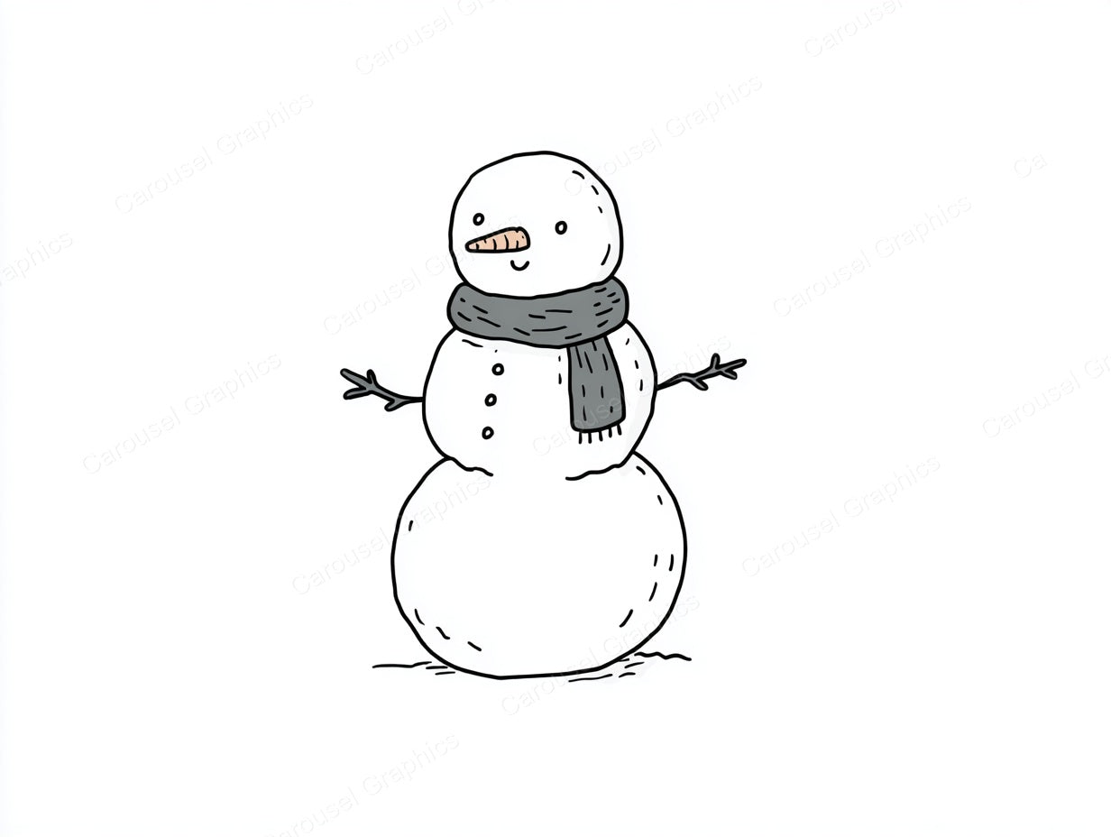 Snowmen Vector Graphic preview