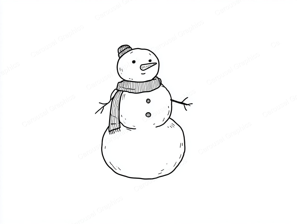 Snowmen Vector Graphic preview