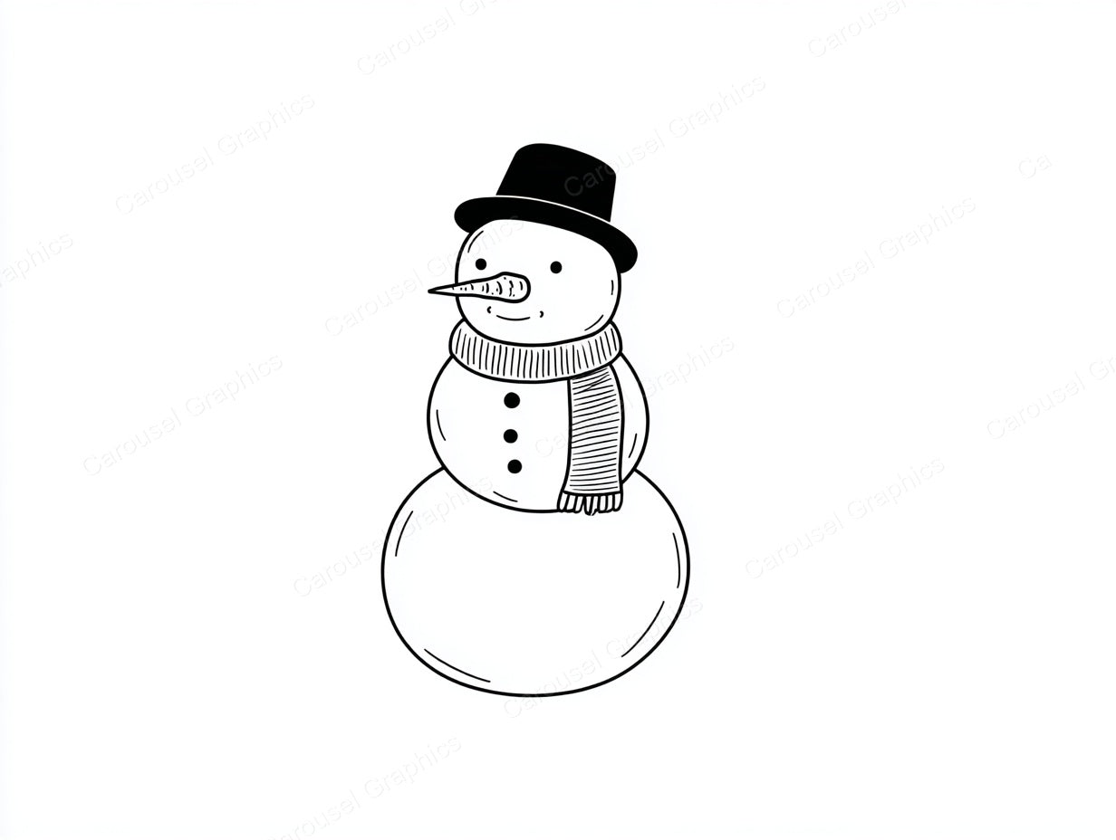 Snowmen Vector Graphic preview