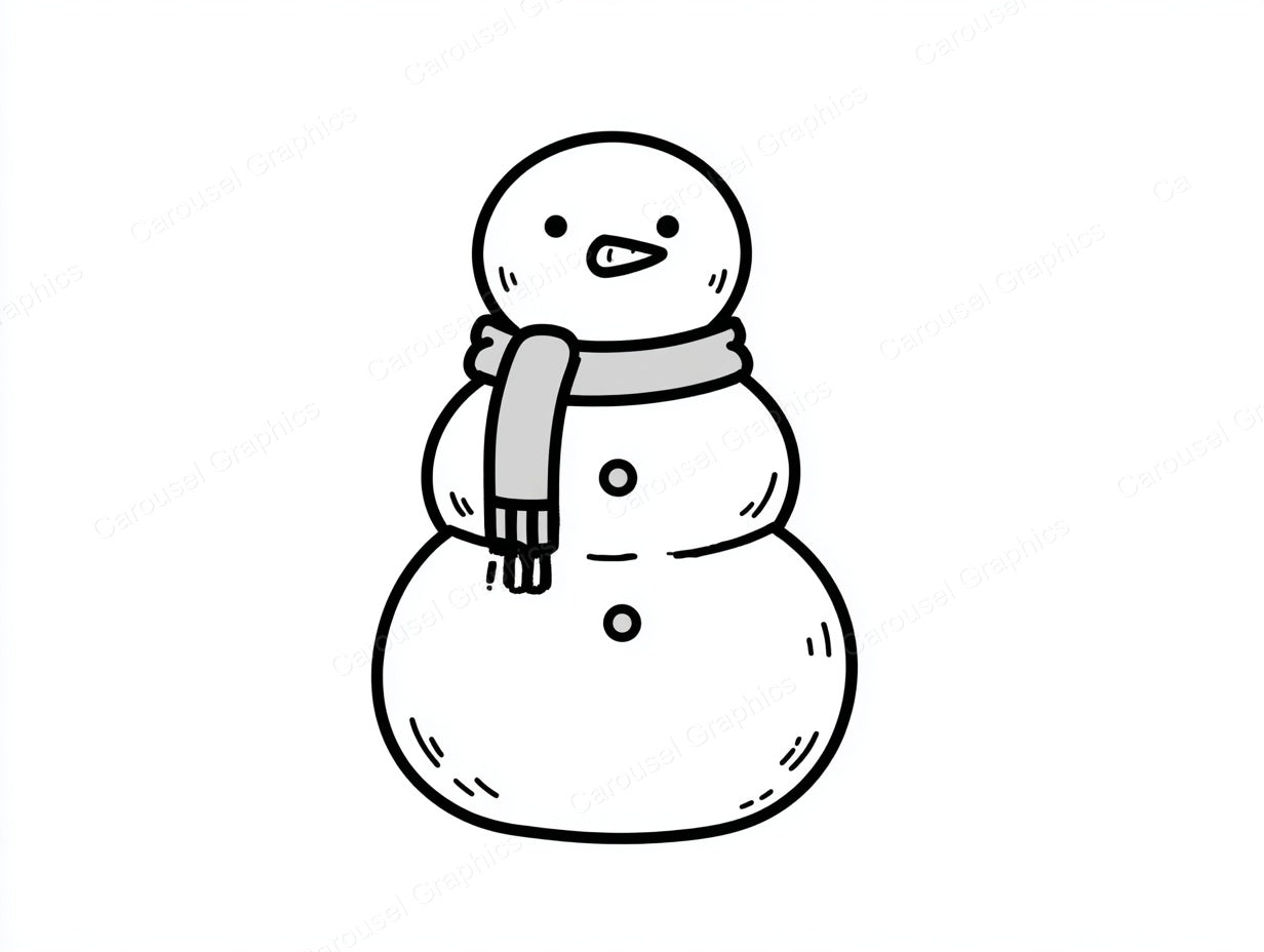 Snowmen Vector Graphic preview