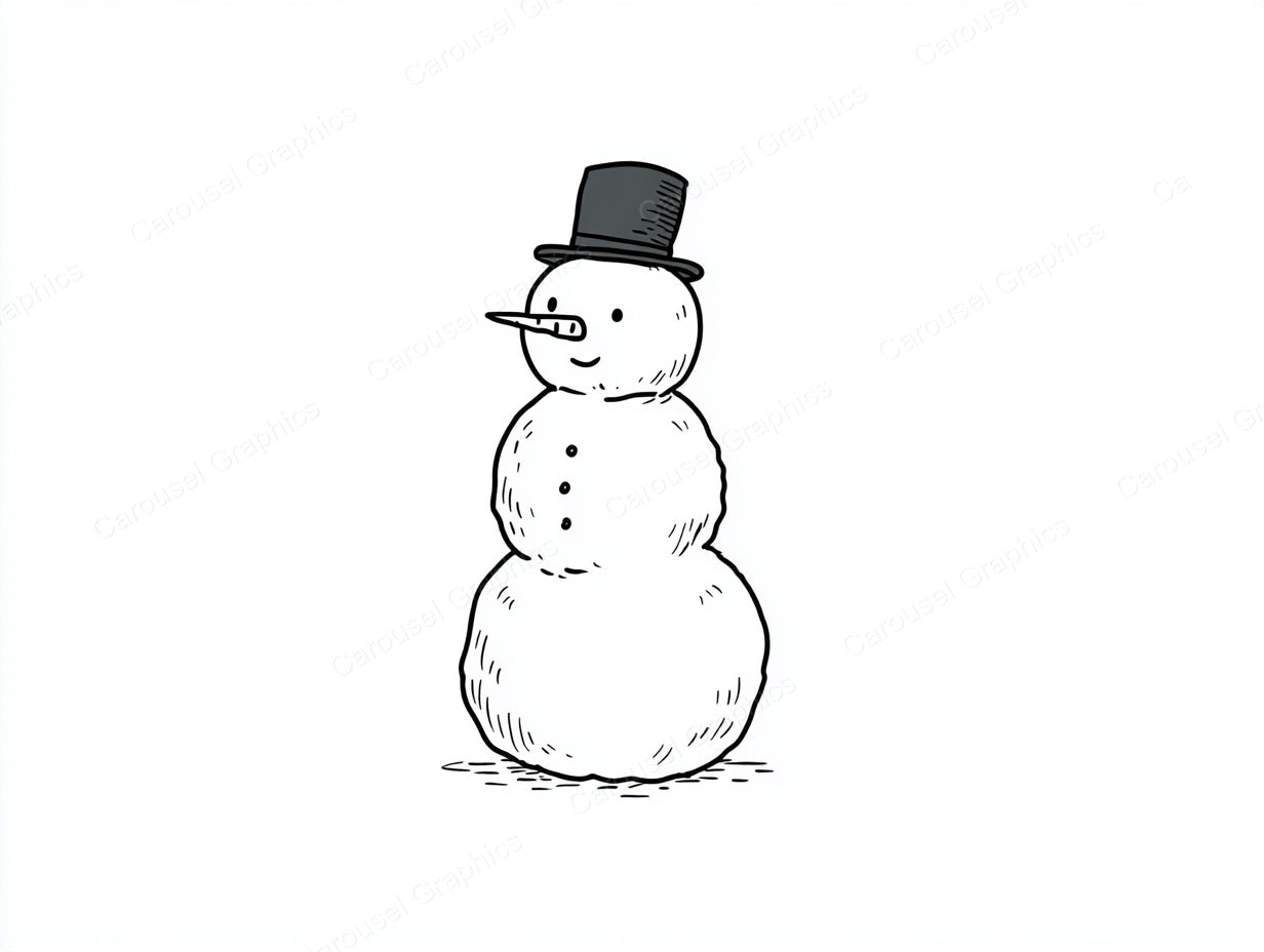 Snowmen Vector Graphic preview