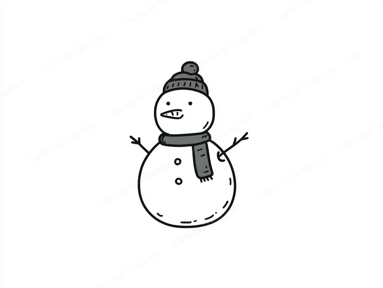 Snowmen Vector Graphic preview