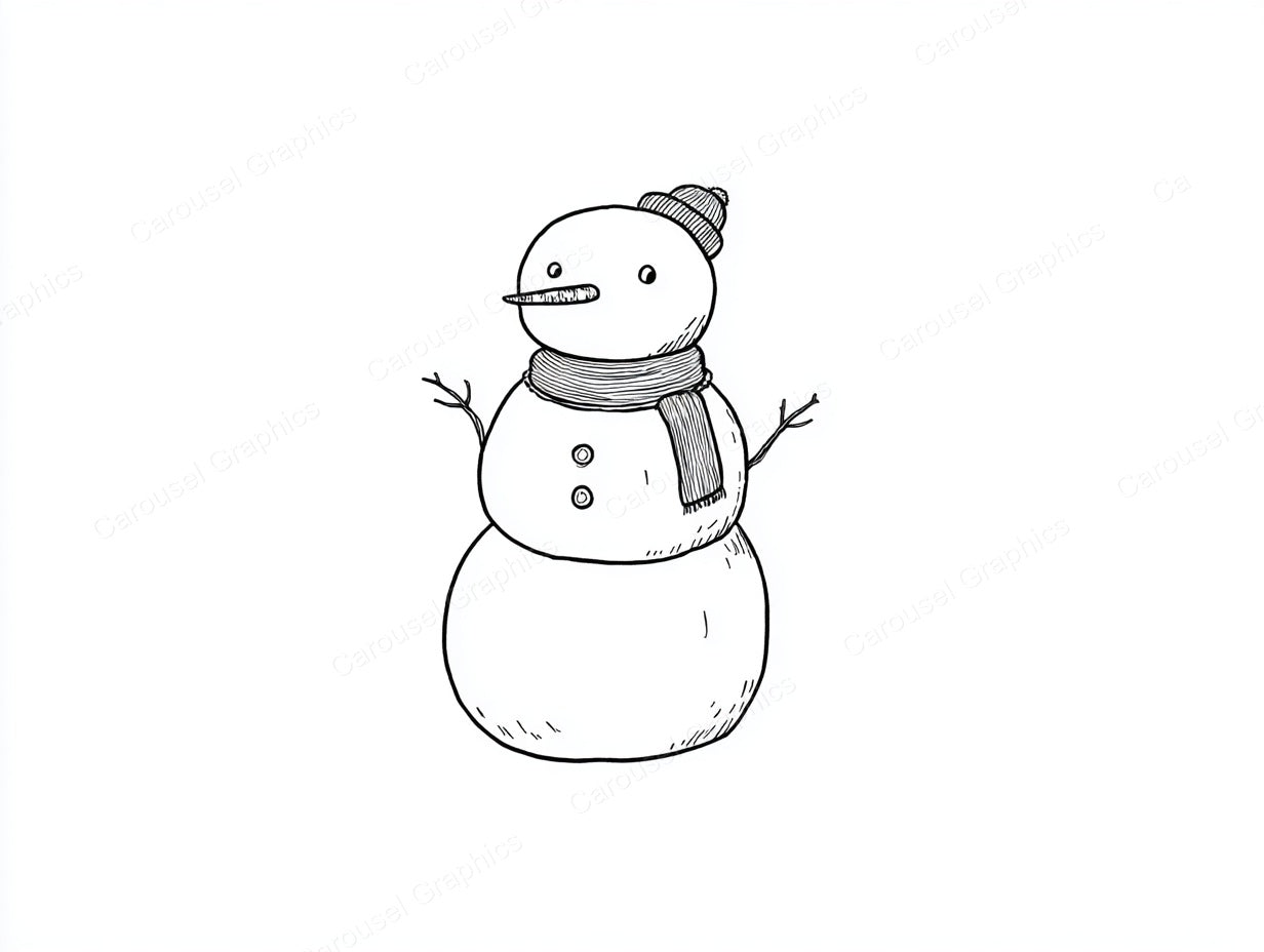 Snowmen Vector Graphic preview
