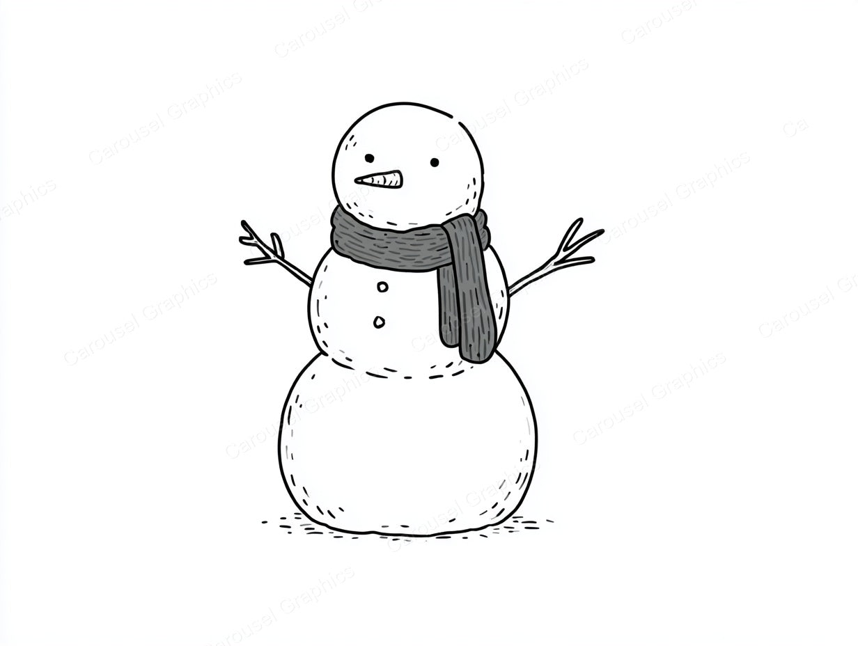 Snowmen Vector Graphic preview