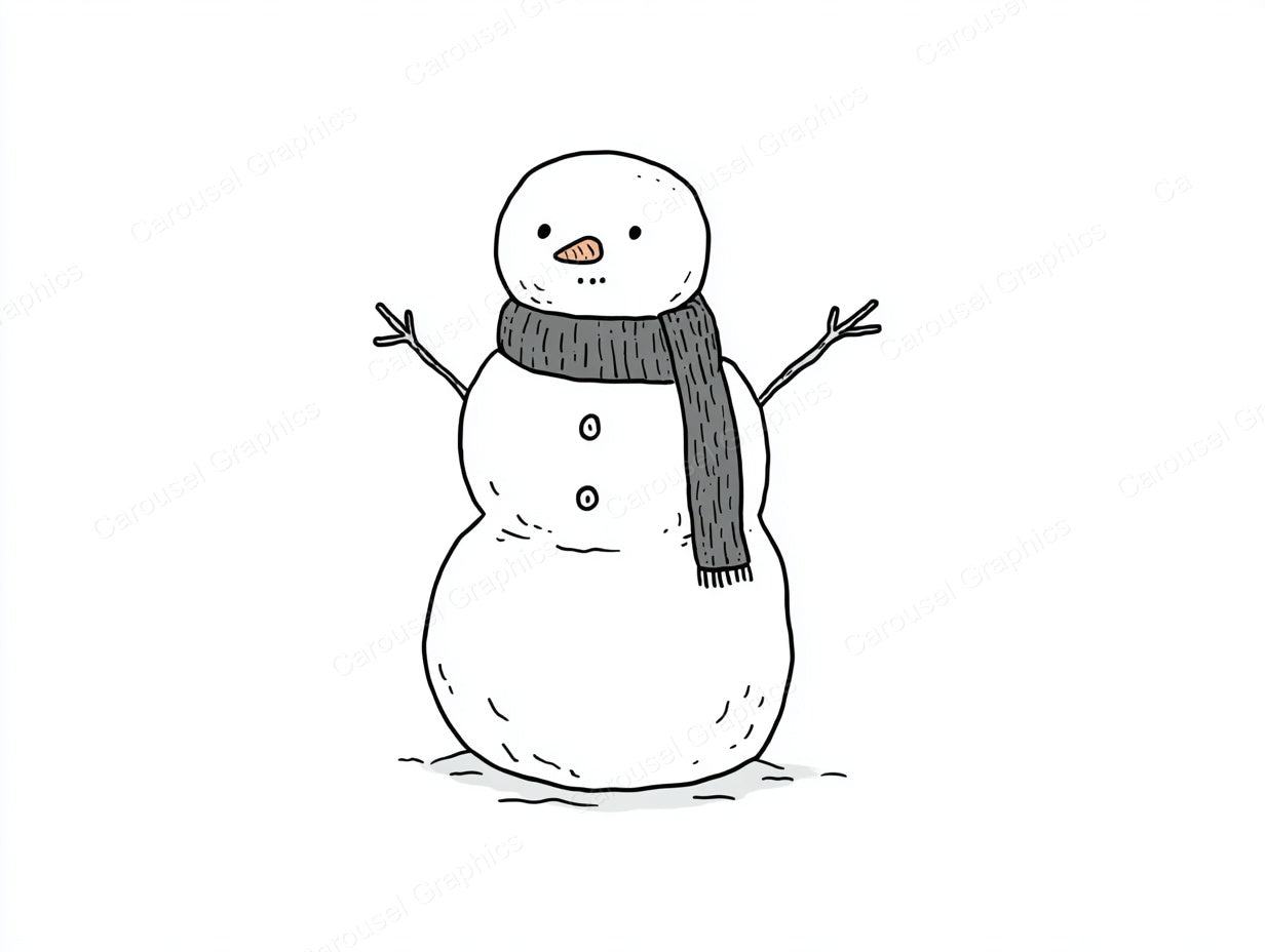 Snowmen Vector Graphic preview