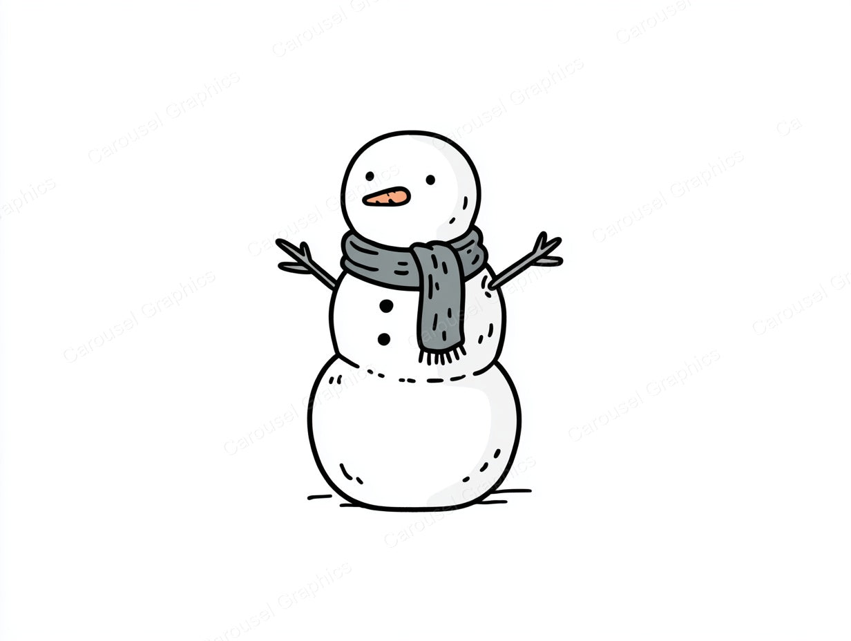 Snowmen Vector Graphic preview