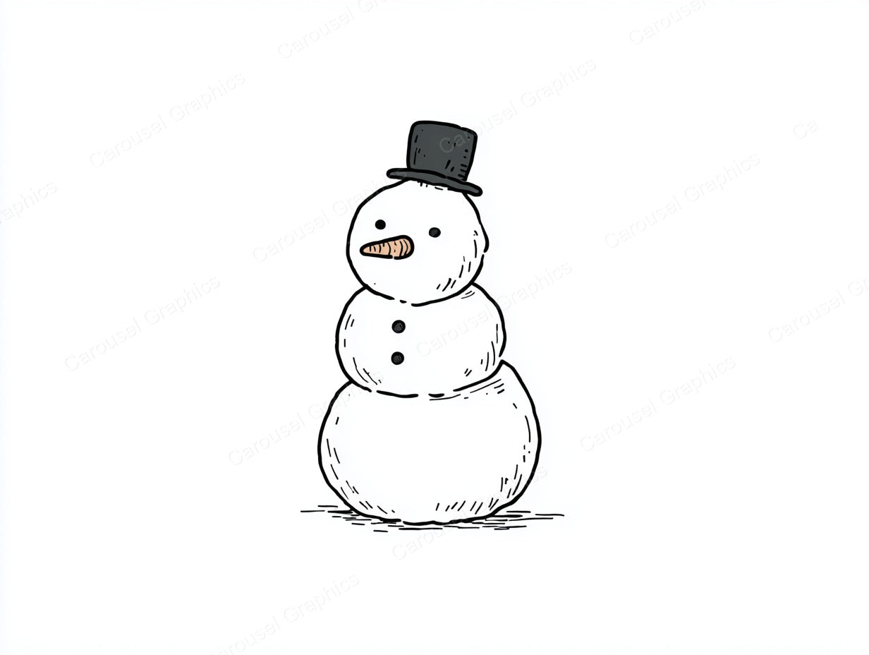 Snowmen Vector Graphic preview