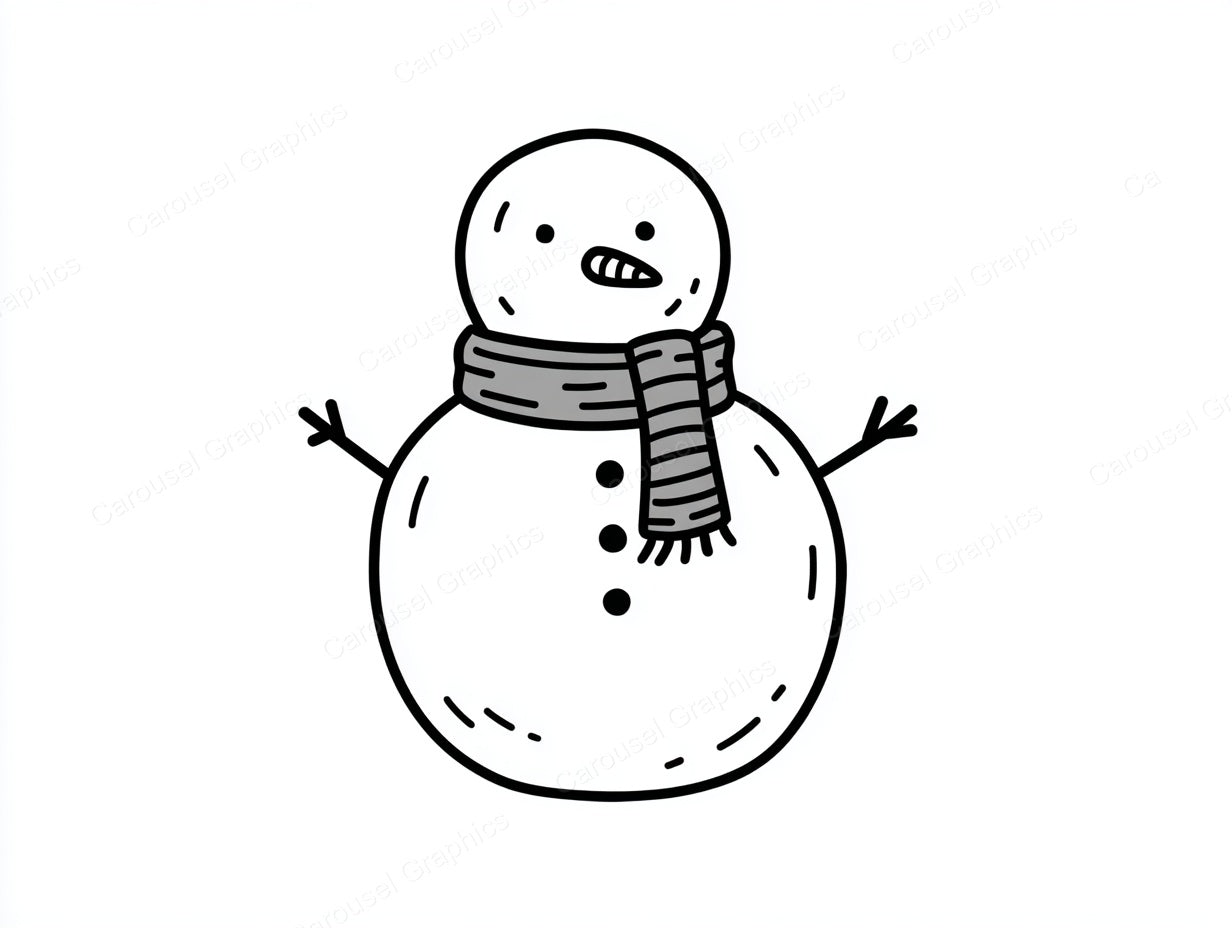 Snowmen Vector Graphic preview
