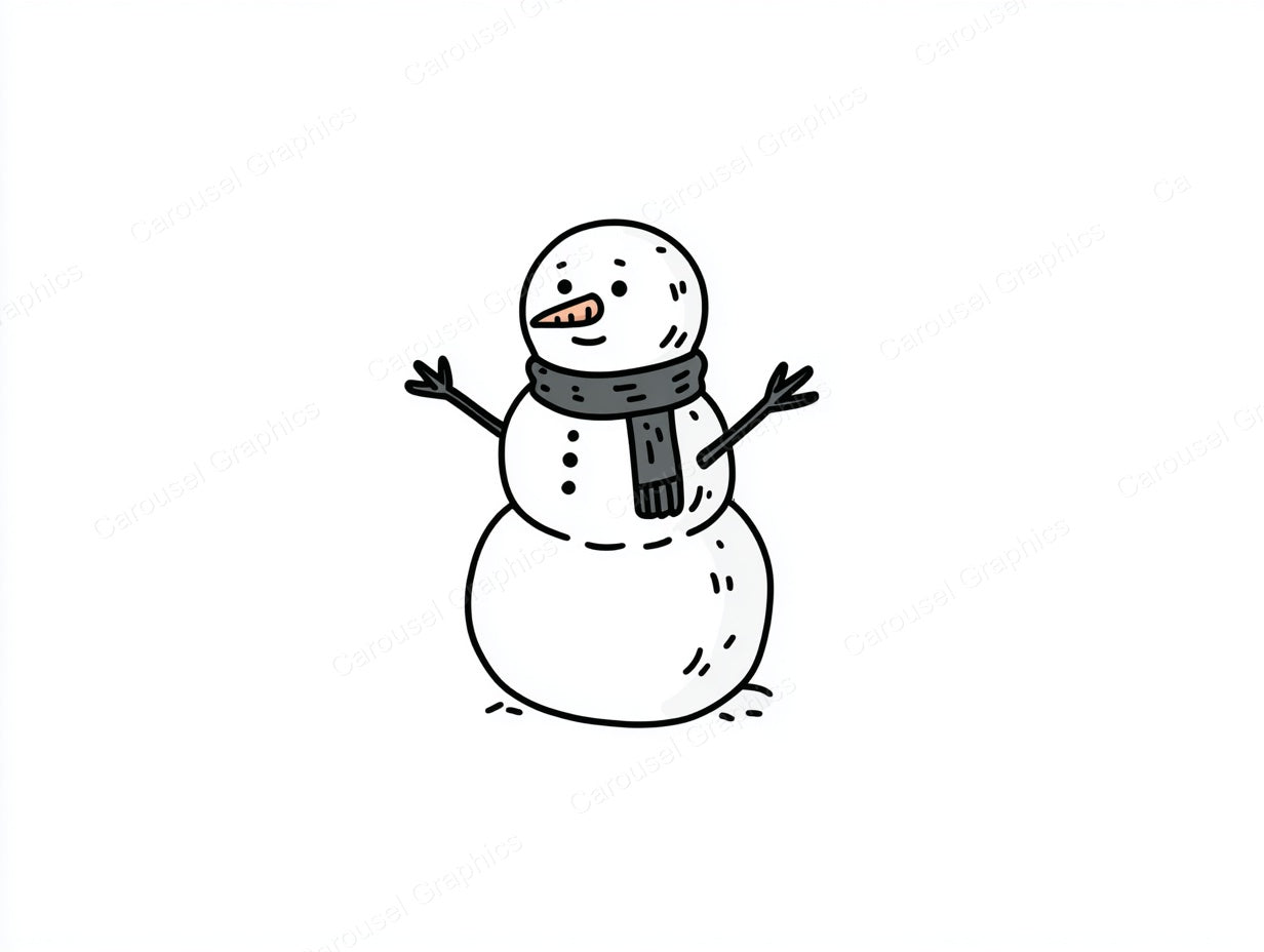 Snowmen Vector Graphic preview