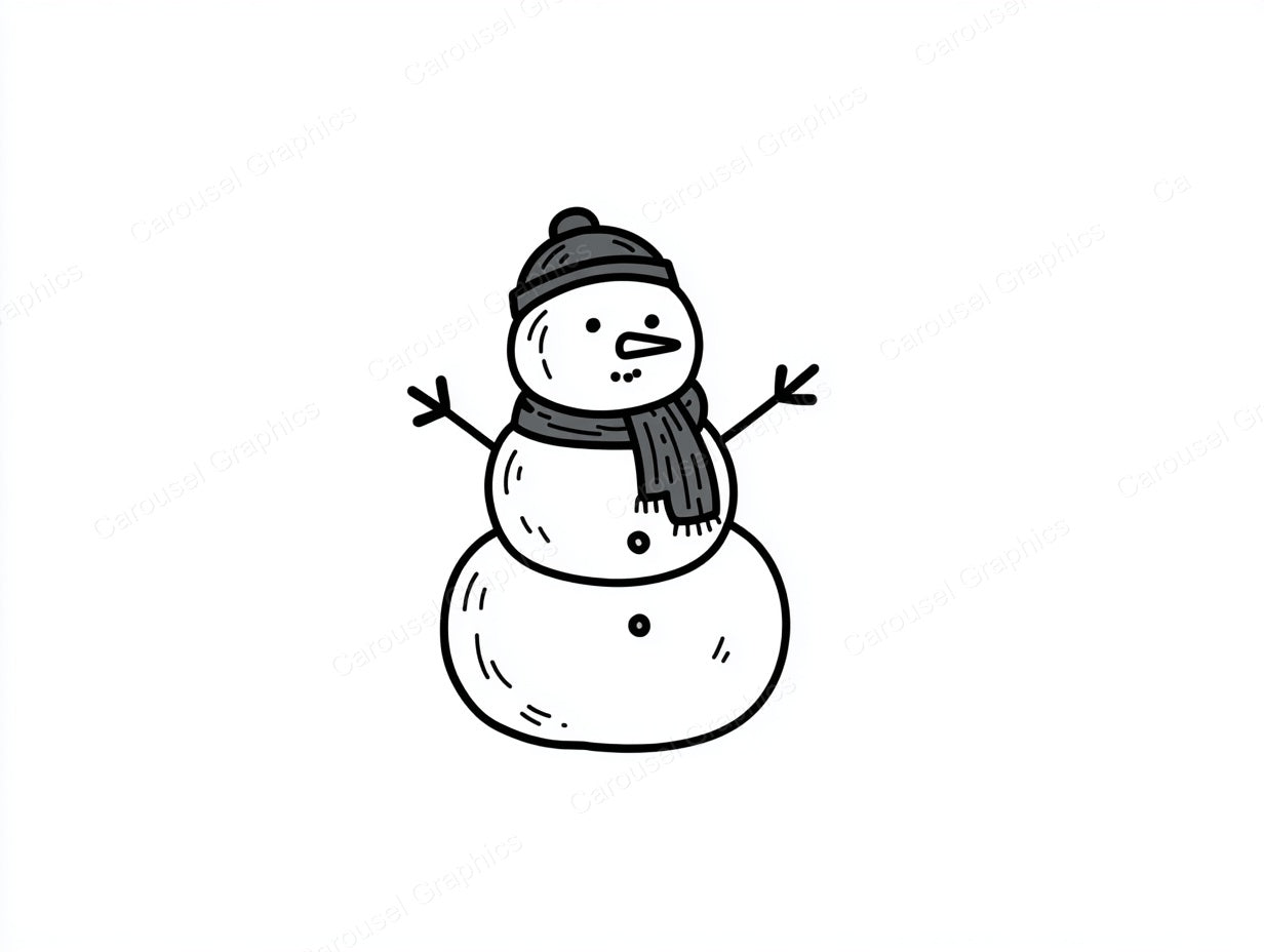 Snowmen Vector Graphic preview